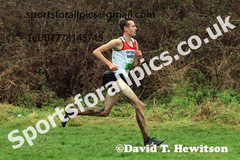 Mens under-20s 2023 North Eastern Cross Country Champs., Temple Park, South Shields. Photo: David T. Hewitson/Sports for All Pics